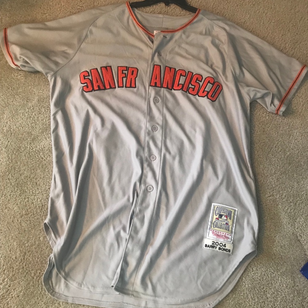Barry Bonds Mitchell & Ness
